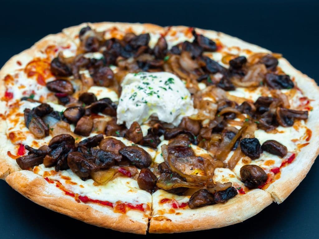 Small Mushroom Truffle Pizza