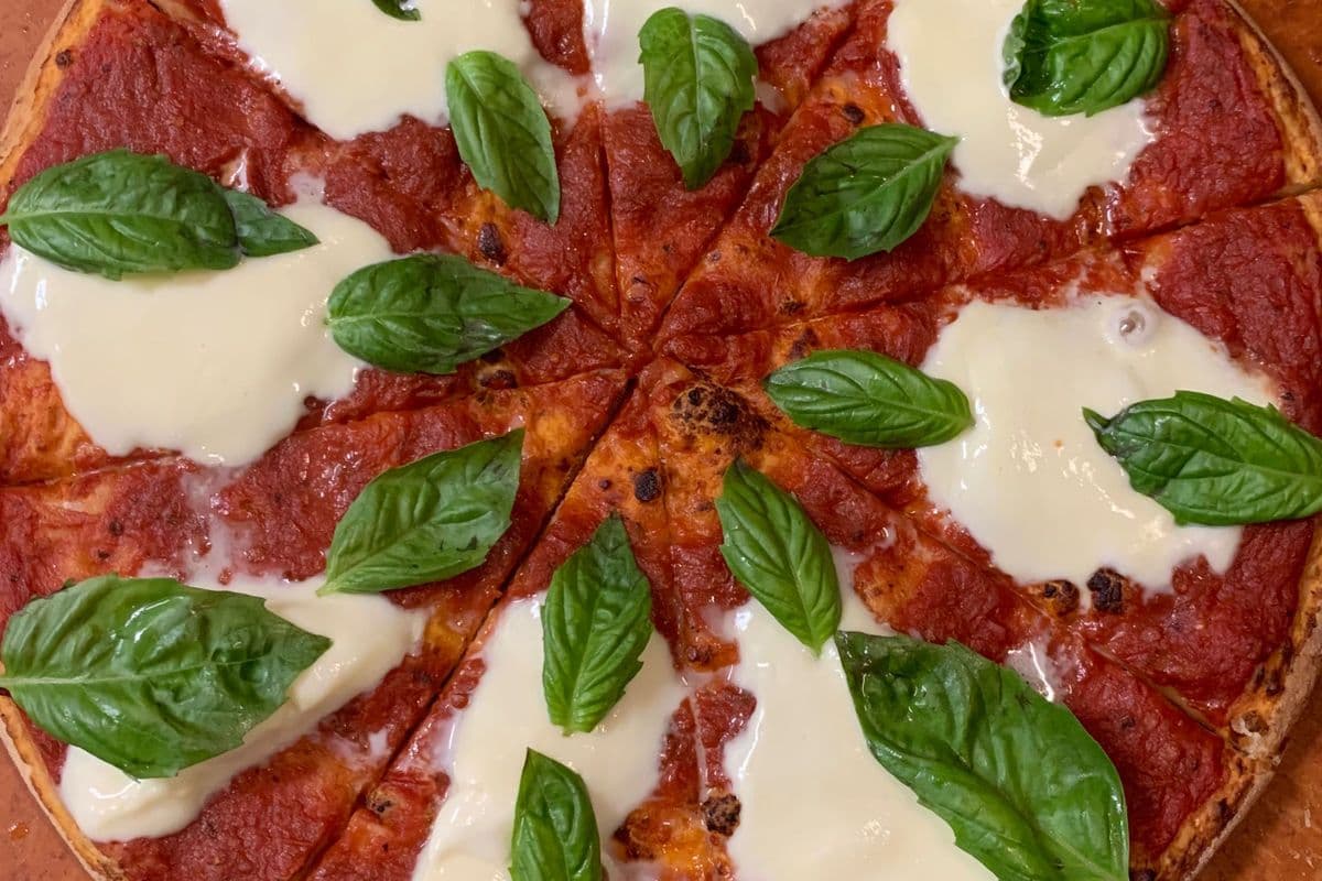 Large Margherita Pizza