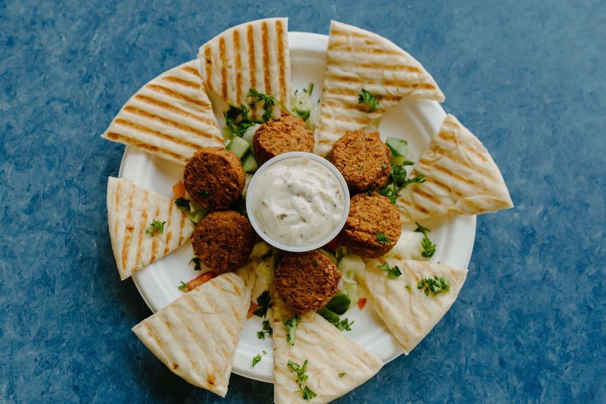 Falafel with Pita