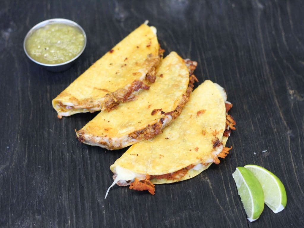 Three Quesadillas