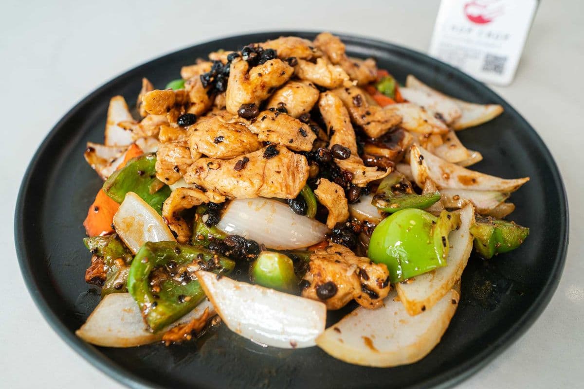 Chicken with Black Bean Sauce
