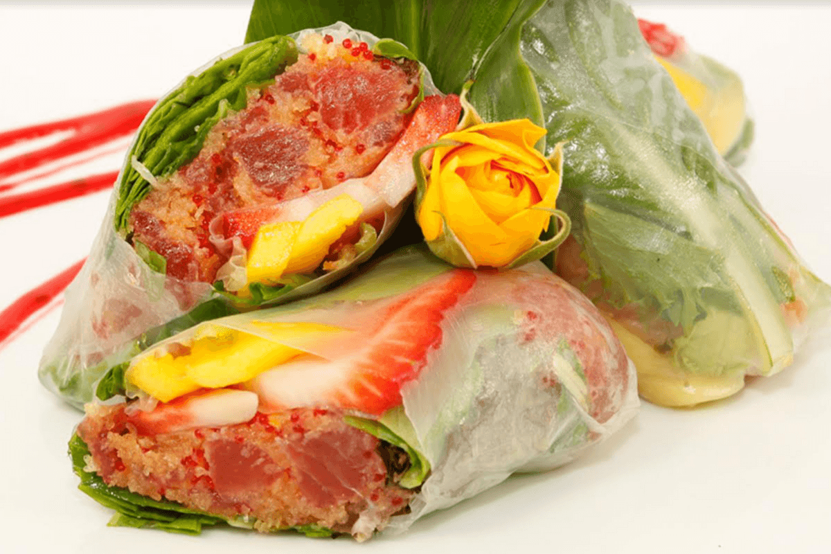 Rouleaux de printemps au thon (2 mcx) / Tuna Spring Rolls (2 pcs)