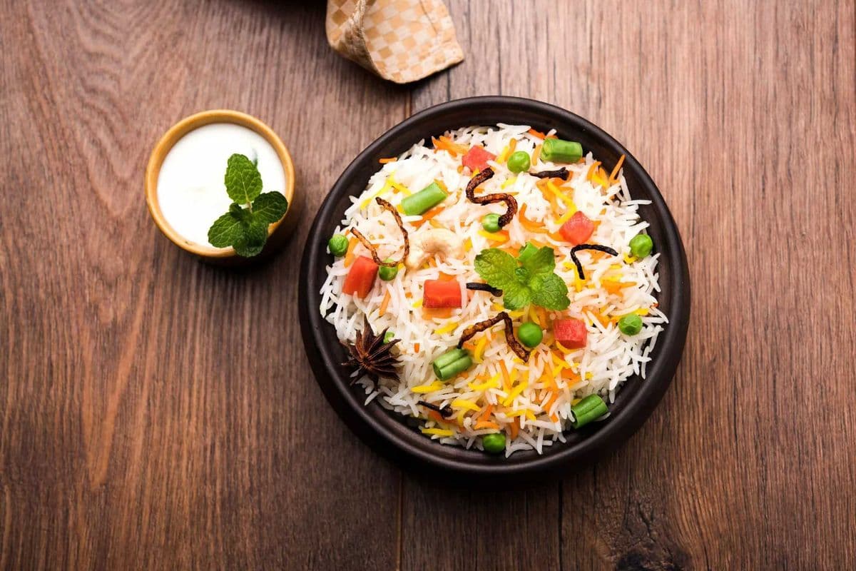 Biryani rice