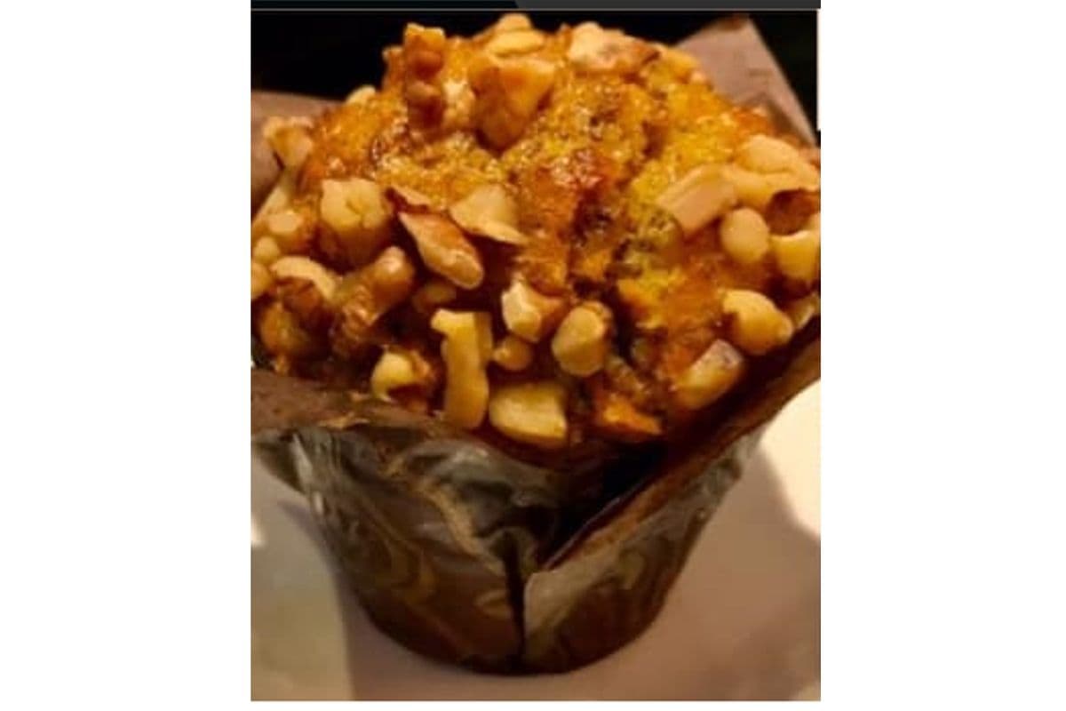 Carrot Zucchini Nut Muffin