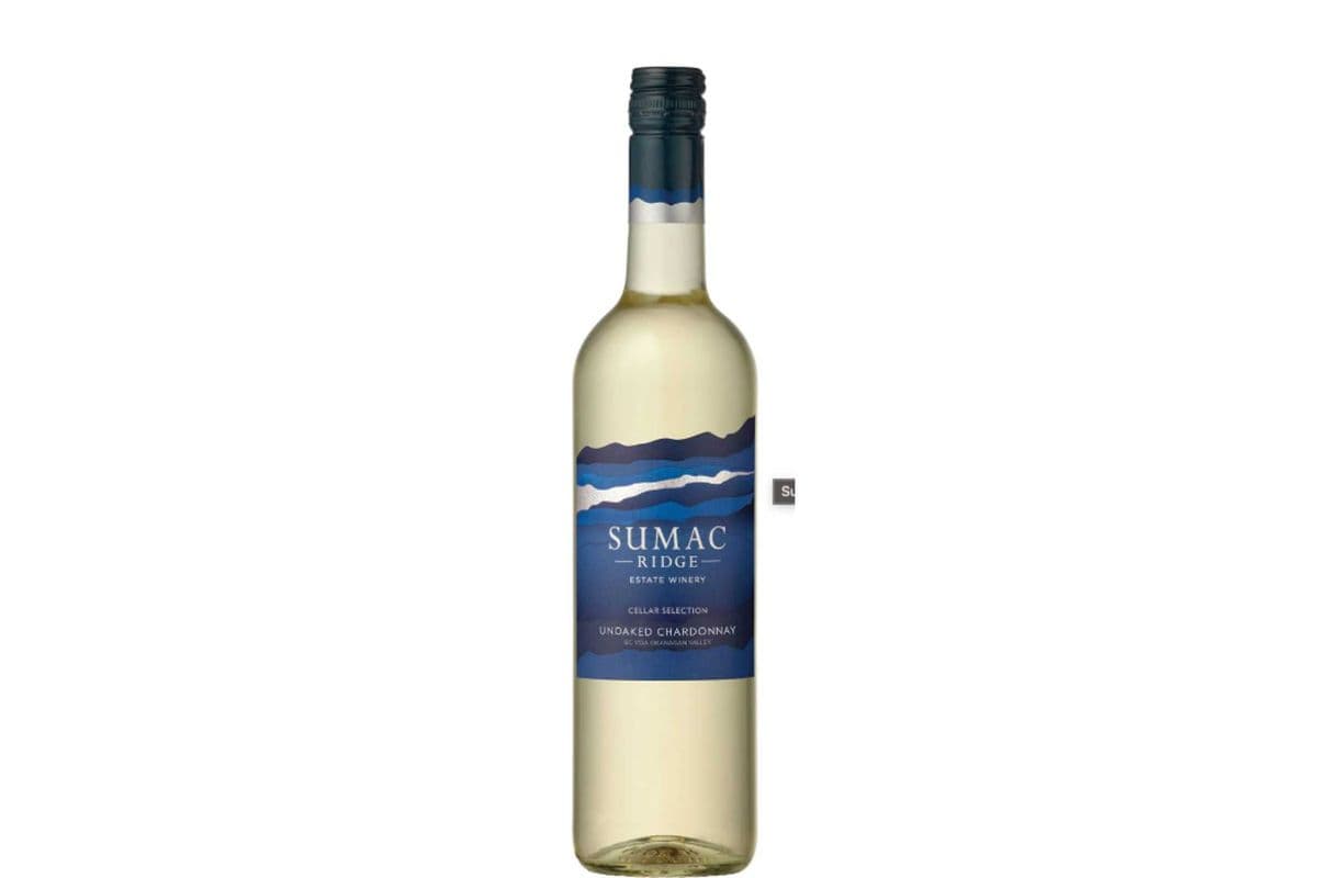 Sumac Ridge Unoaked Chardonnay (1 x 750ml)