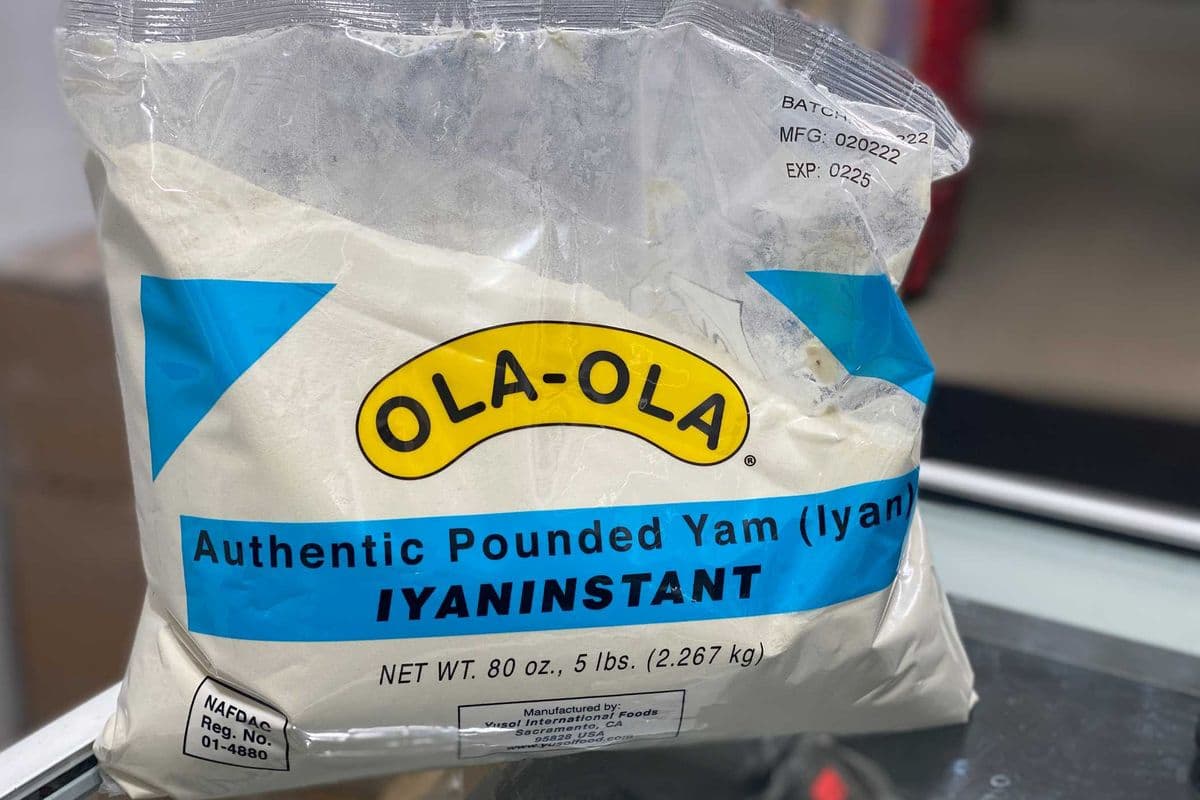 POUNDED YAM (OLA-OLA) - 5 lbs