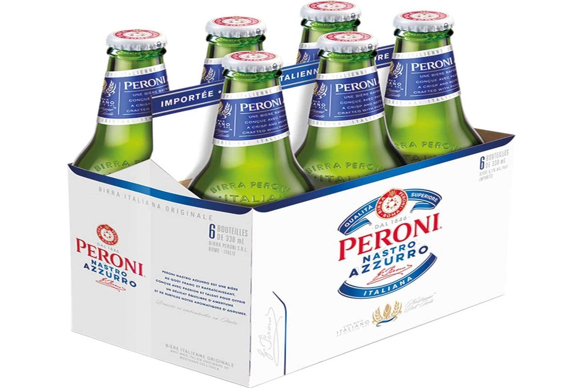 PERONI BEER 6 BOTTLES (6 x 330ML)