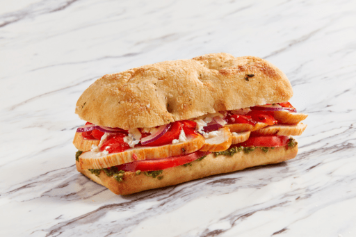 Pesto chicken + feta / Poulet Pesto + Feta