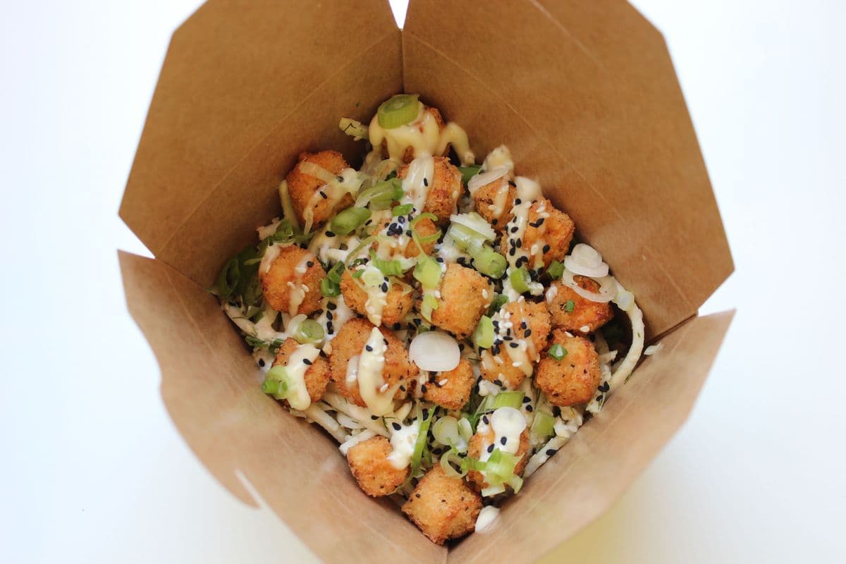 Tofu frit aux épices de Valleyfield