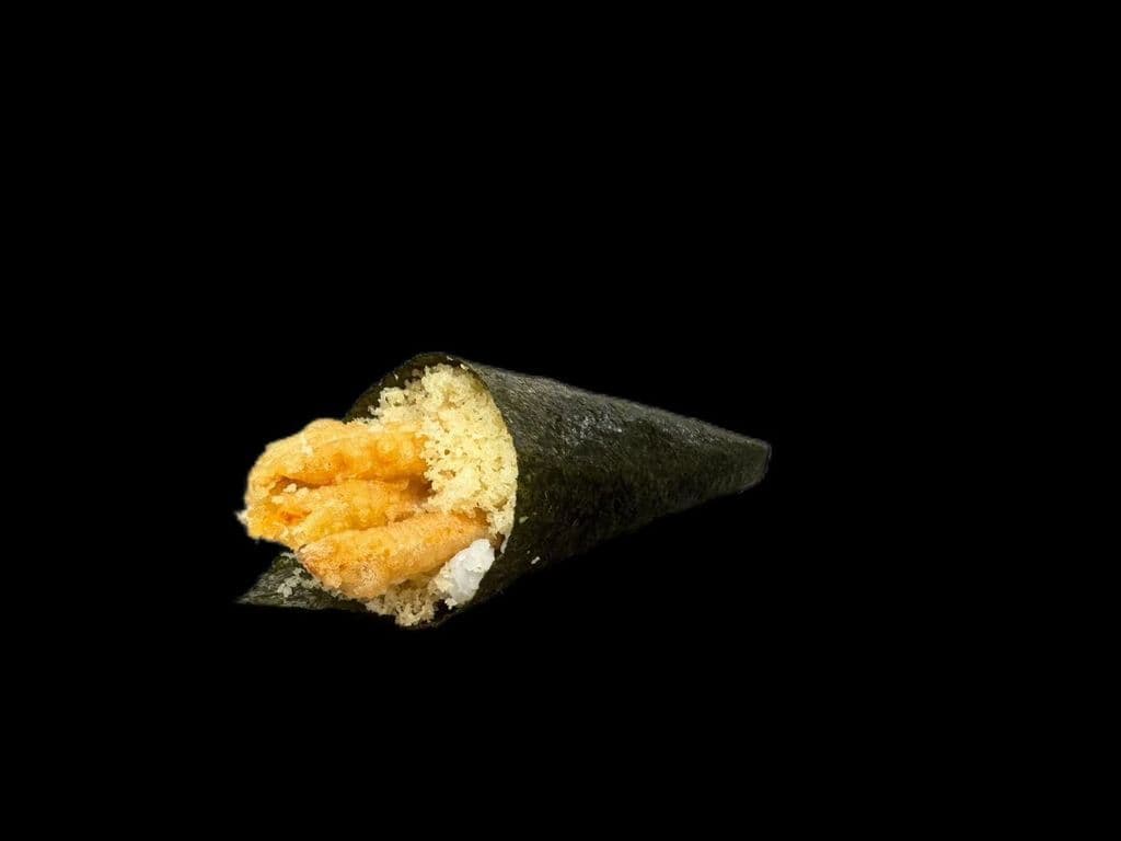 94 A. Deep Fried Salmon Hand Roll