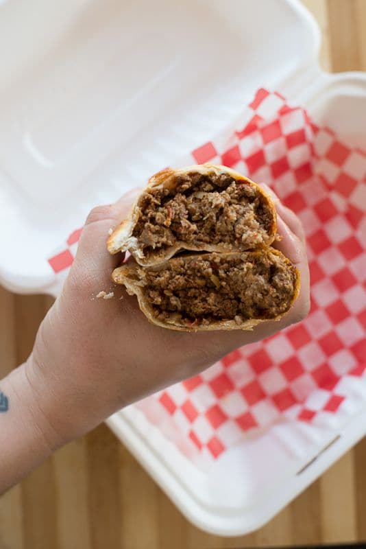 Spicy Beef Empanada