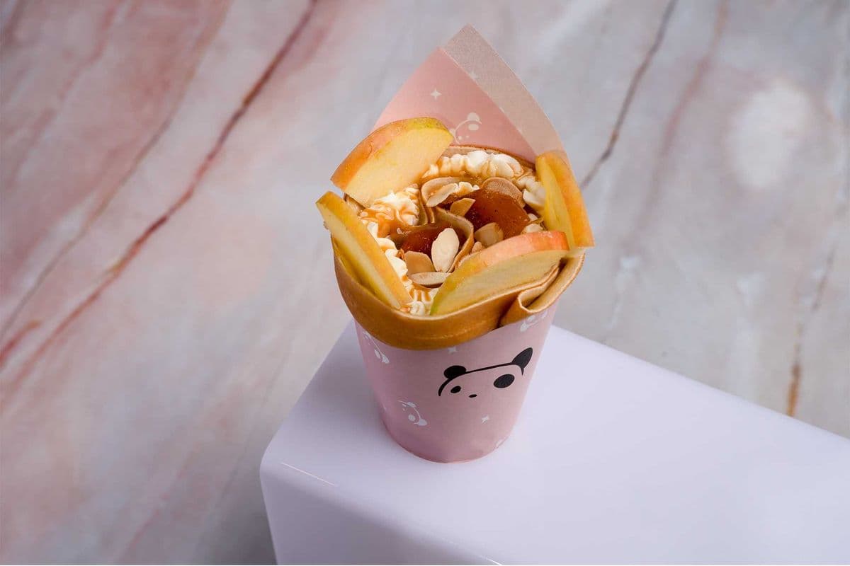 Apple Caramel de France Crepes 法式焦糖蘋果可麗餅