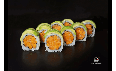 186. Vegetarian Dragon roll (8pcs)
