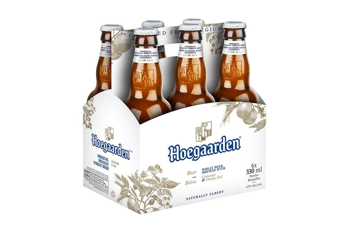 Hoegaarden Wheat Beer (Belgium) (6 Btls) (1 x 6x330ML)