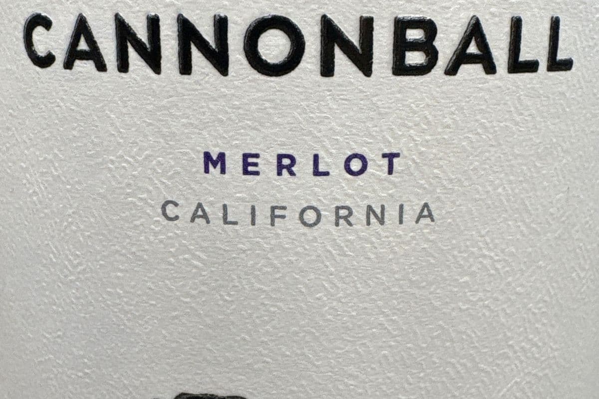 Cannonball merlot 750ml (1 x 750ml)