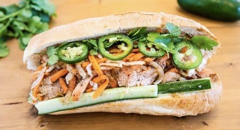 Cá hồi - Salmon Samurai Bánh Mì