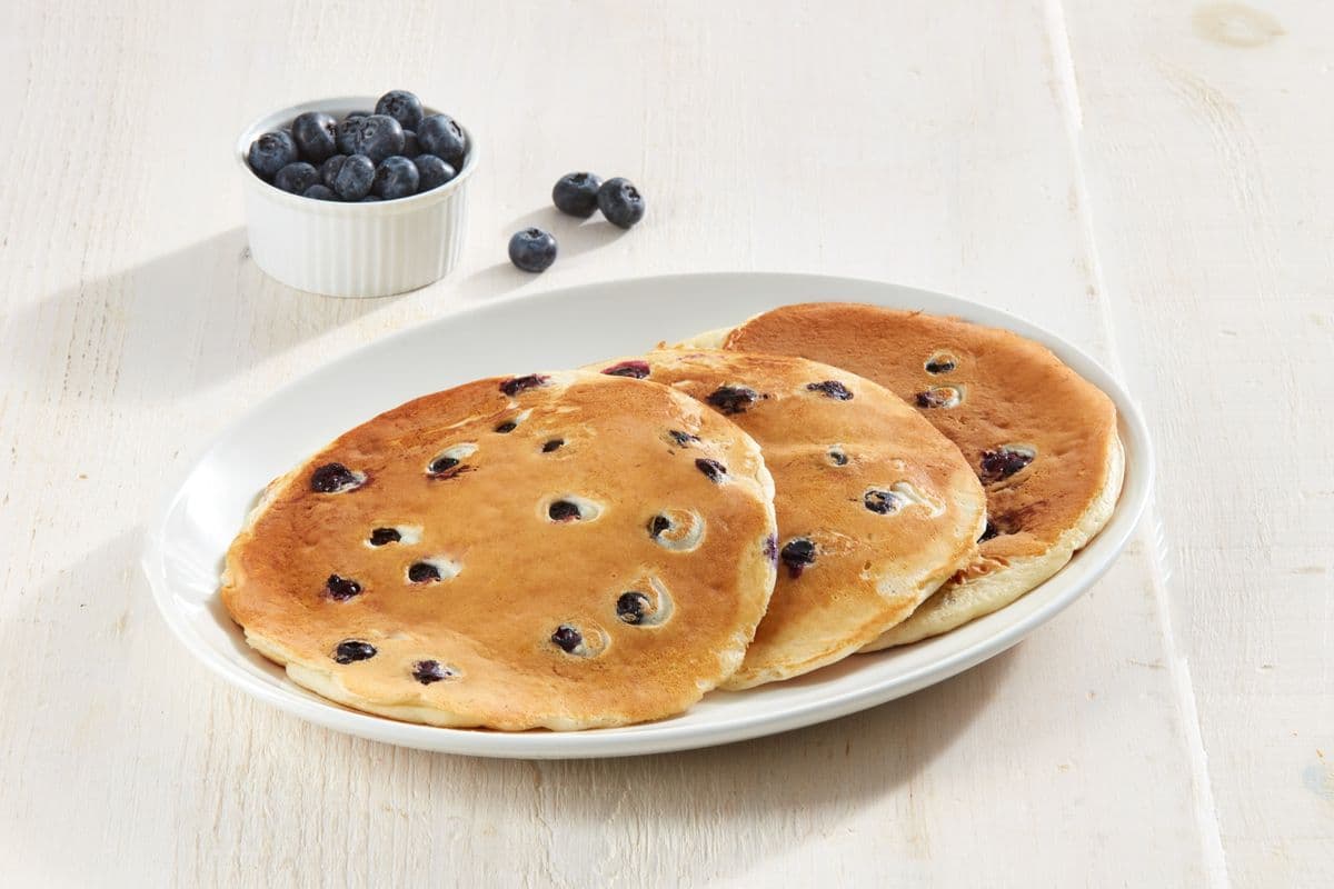 Blueberry Pancakes (3 pcs)