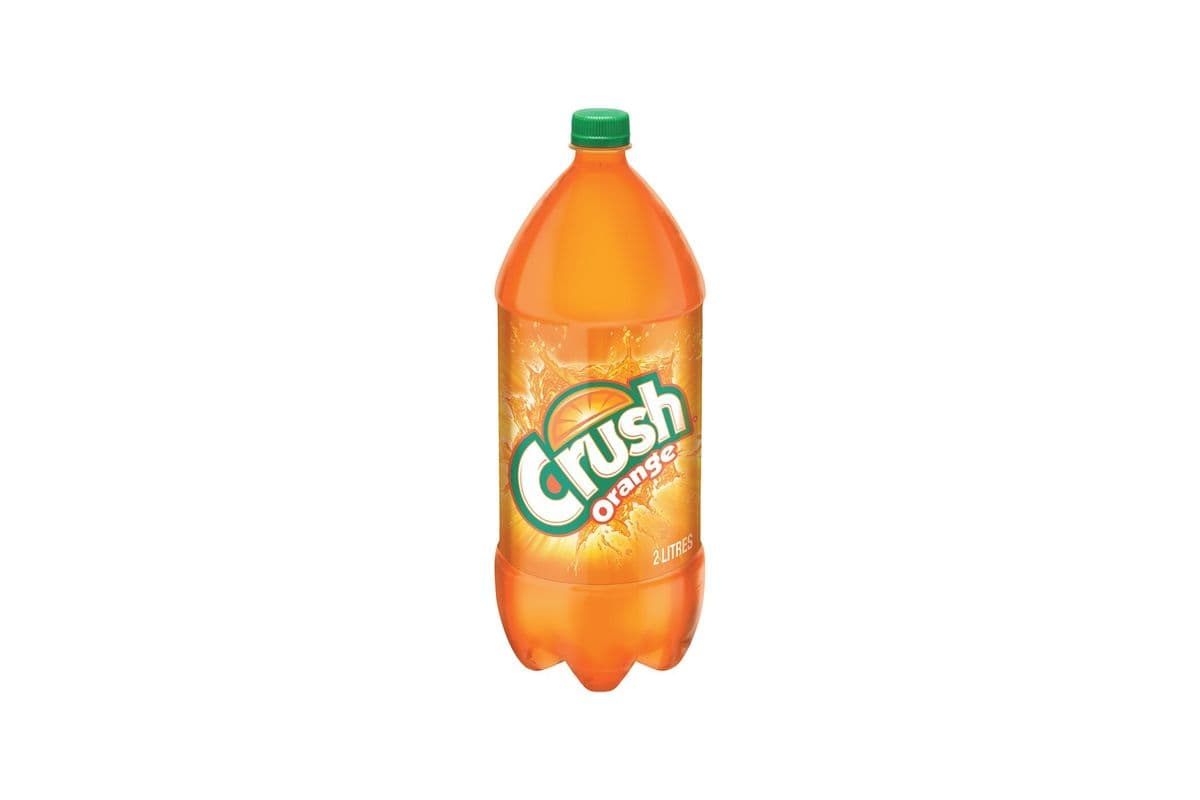 2 Litre Orange Crush Bottle