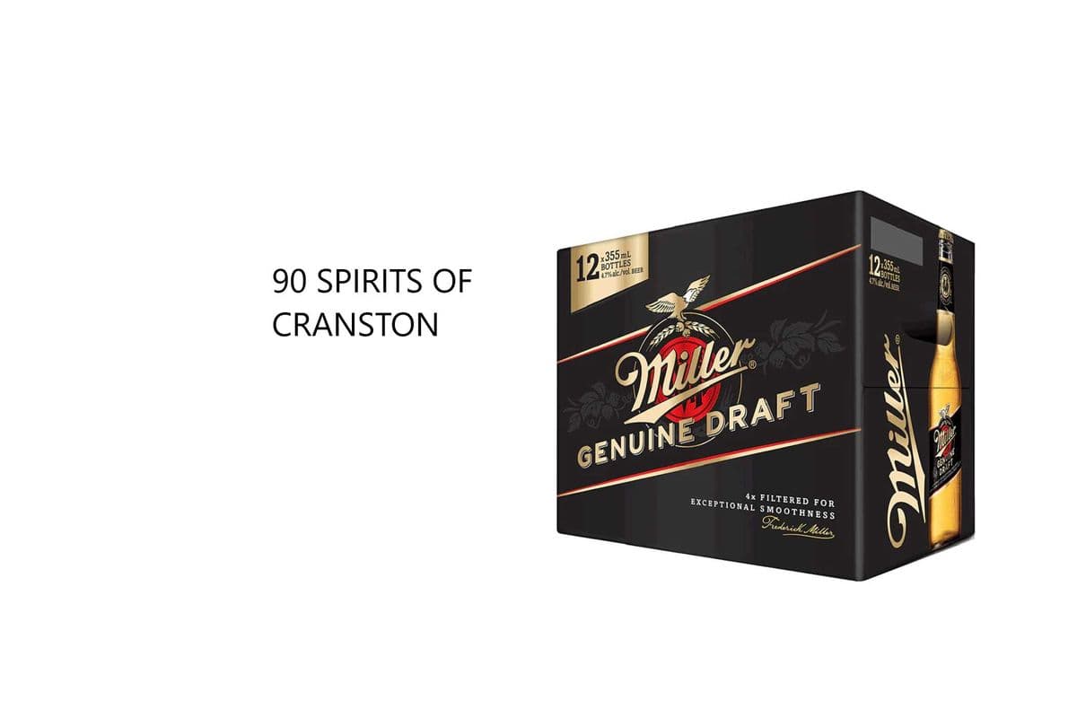 MILLER GENUINE DRAFT 12 BOTTLES (1 x 12 BOTTLES)