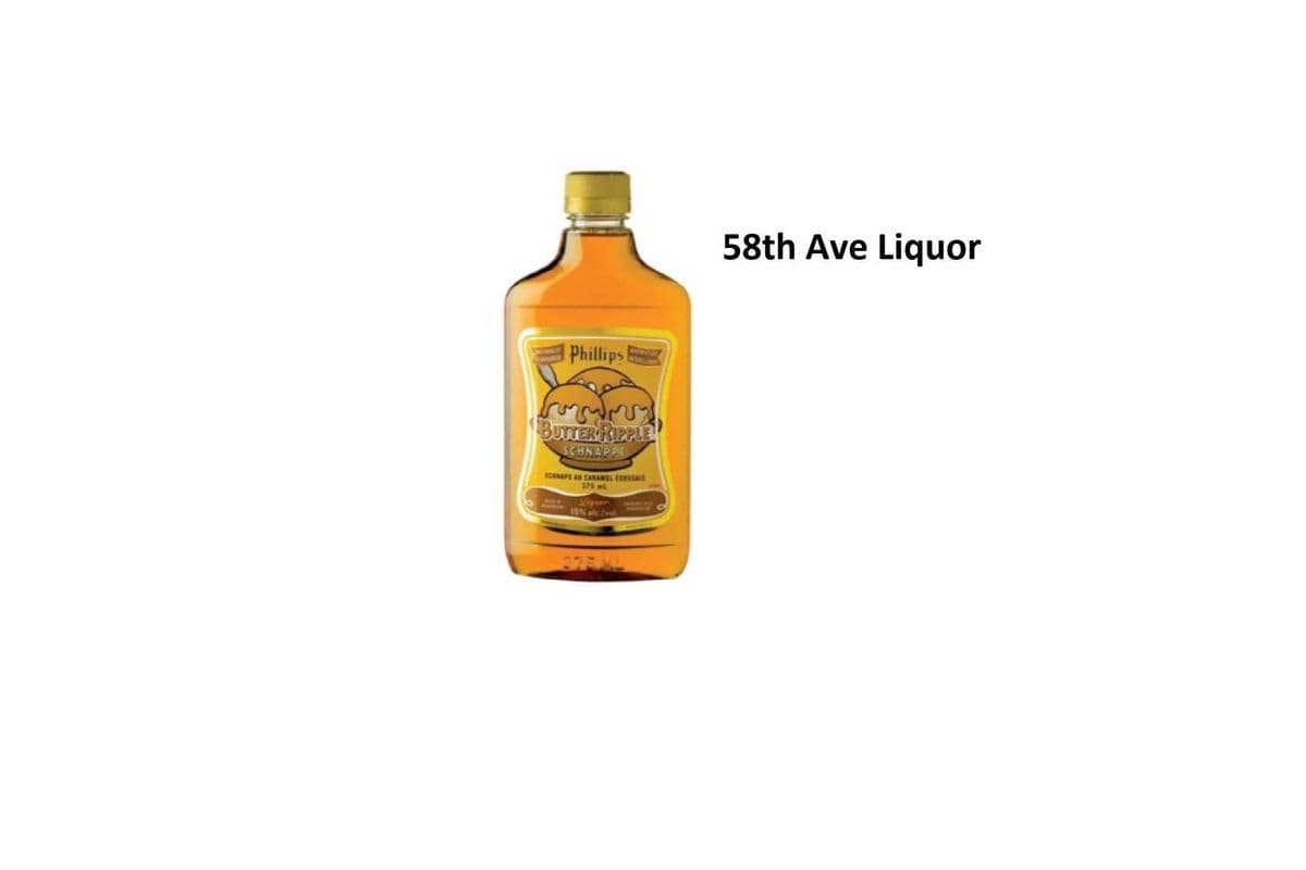 PHILLIPS BUTTER RIPPLE SCHNAPPS (1 x 375ML)