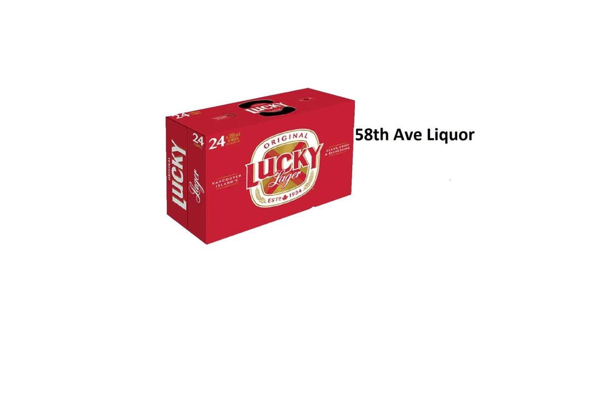 LUCKY LAGER 24 CANS (1 x 24x355ML)
