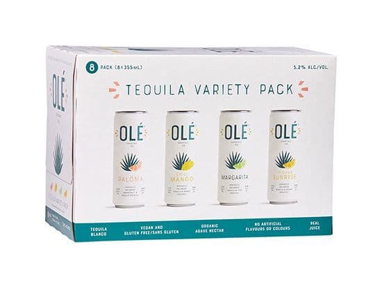 Ole Cocktail Variety Pack, 355mL 8can coolers (5.2% ABV)