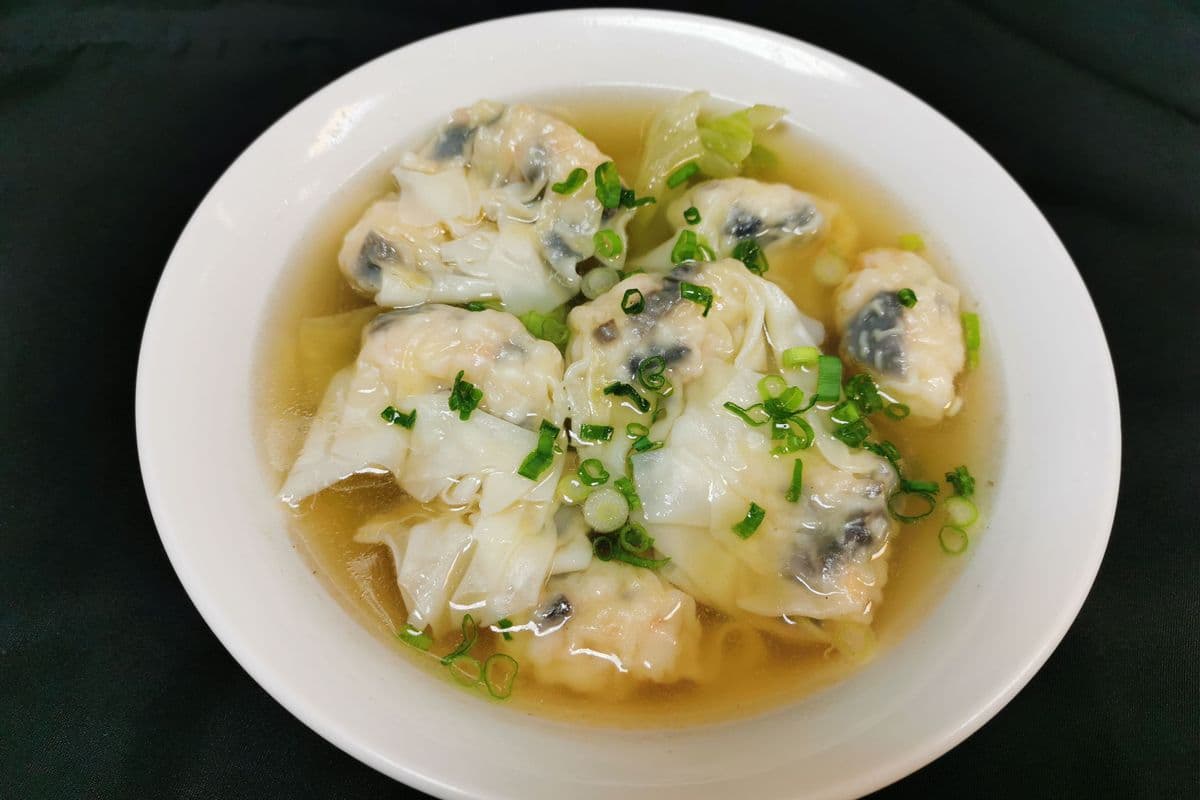 Shrimp Dumpling Soup