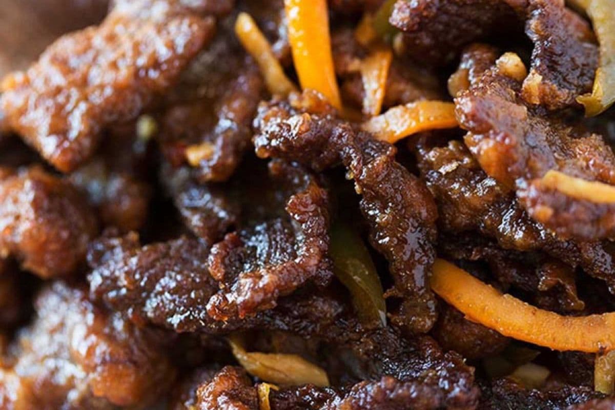 Crispy Honey Ginger Beef 脆皮蜜汁牛肉