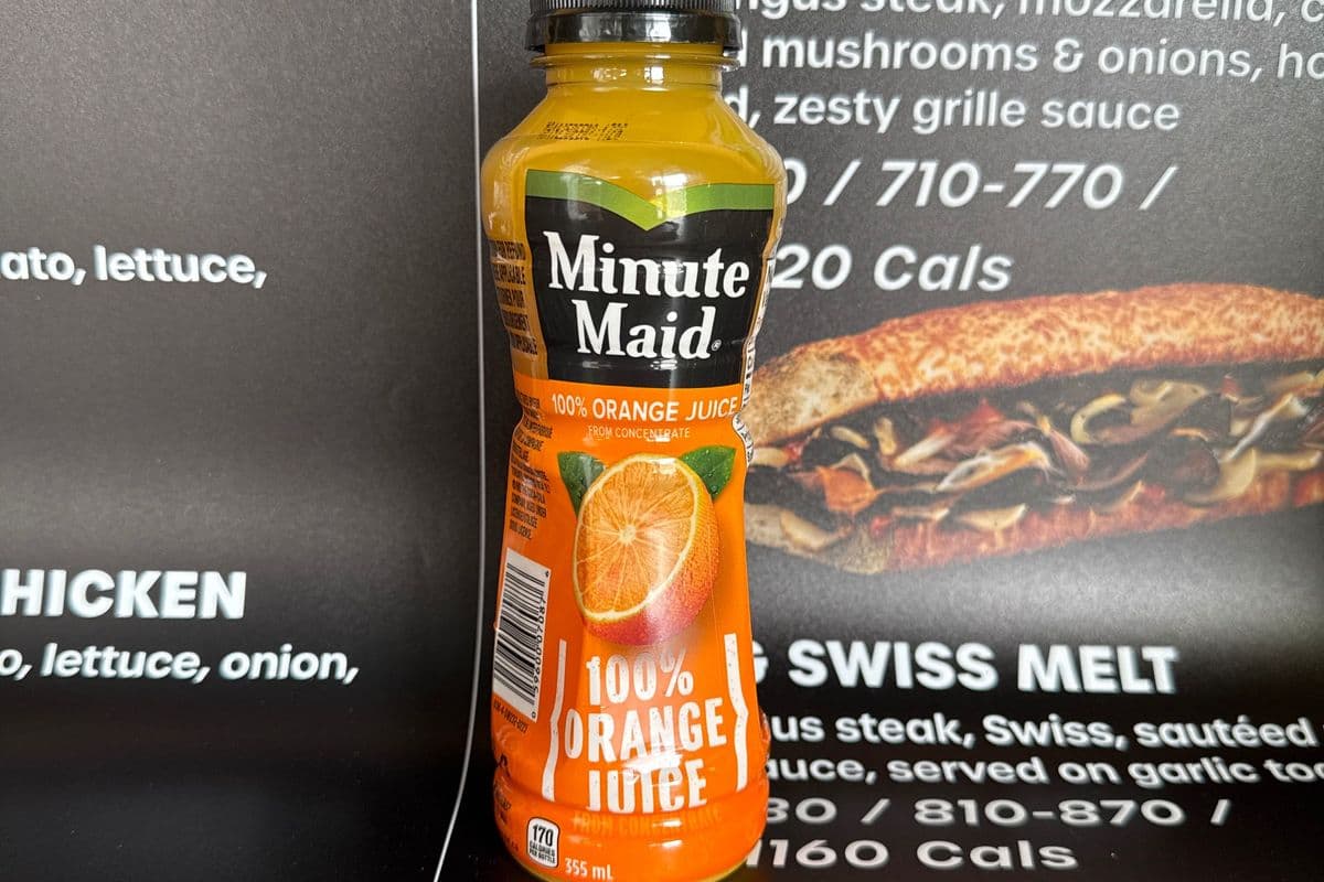 Minute Maid Orange Juice (355 ml) (170 Cal)