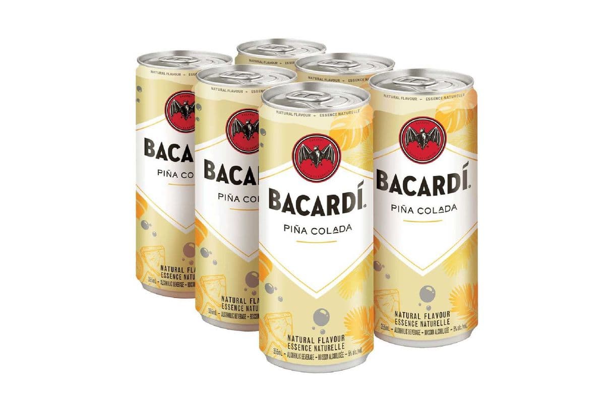 Bacardi Pina Colada (6 x 355 ml)