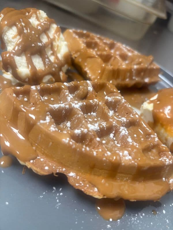 Biscoff Waffle