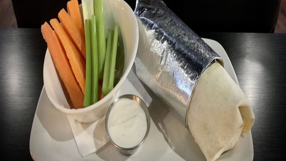 Crispy Buffalo Chicken Wrap