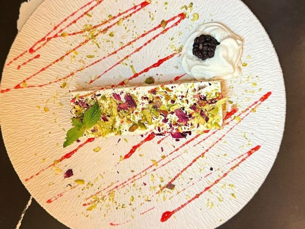 Pistachio & Chai Cake
