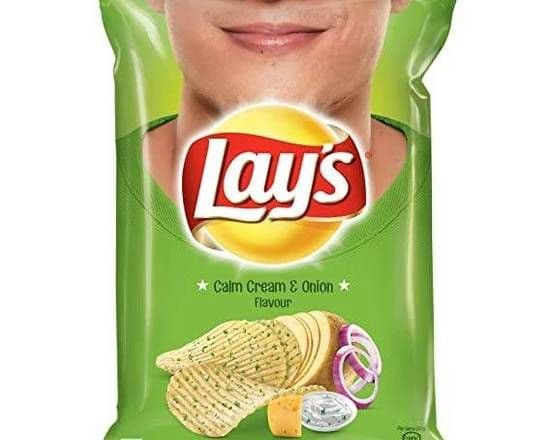 Lay's Créme et Oignon Saveurs de L' Inde 165g/ Cream & Onion Flavours From India 165g