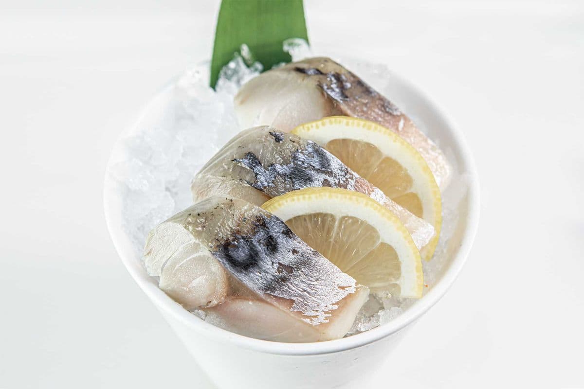 Mackerel (Saba) Sashimi (3 pcs)