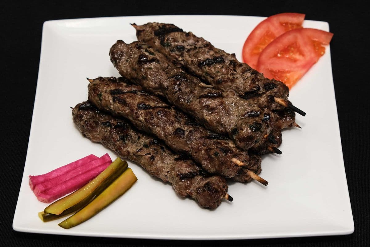 Shish Kafta skewer
