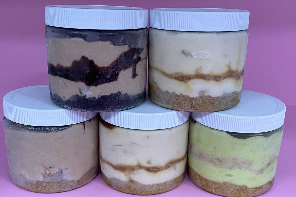 Cheesecake in a Jar: Triple Chocolate: GF