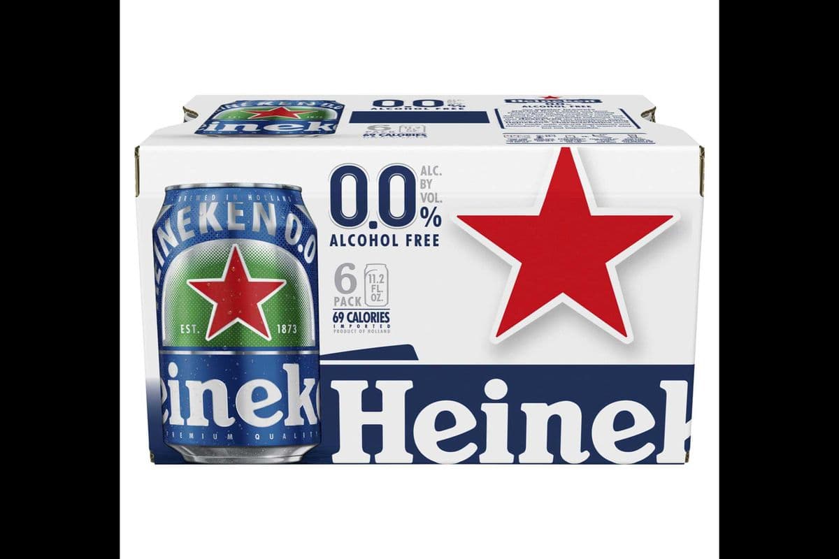 HEINEKEN 0.0% (6*330ML CANS) (70 Cal) (330ML)