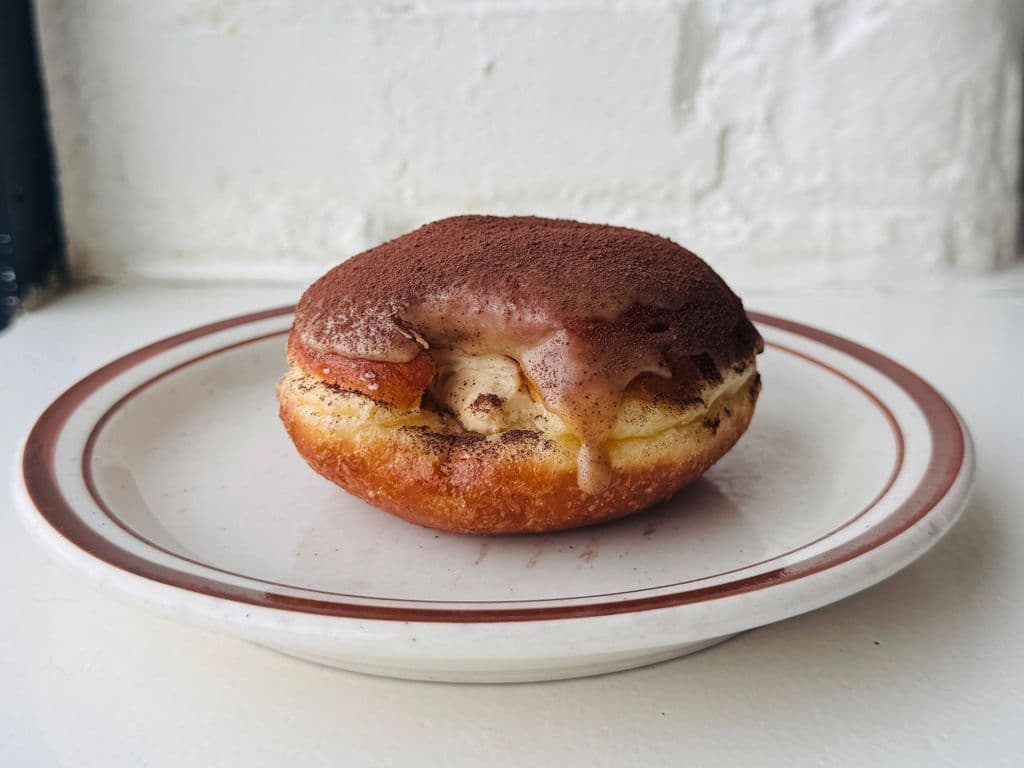 Tiramisu donut