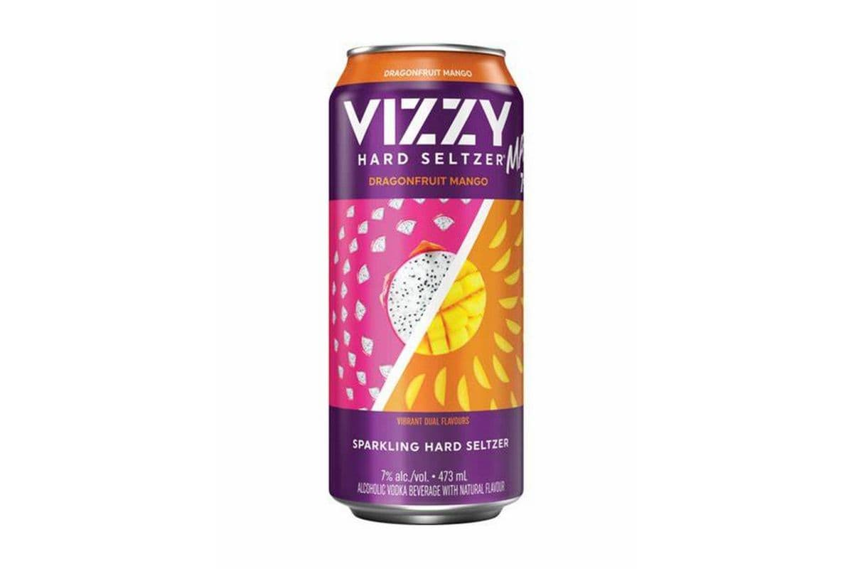 Vizzy Hard Seltzer Dragon Fruit mango (1 x 473 ml)