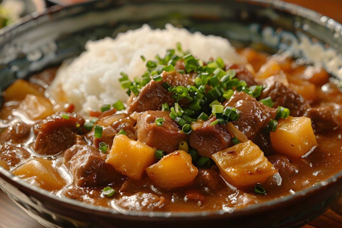Premium Beef Curry Rice