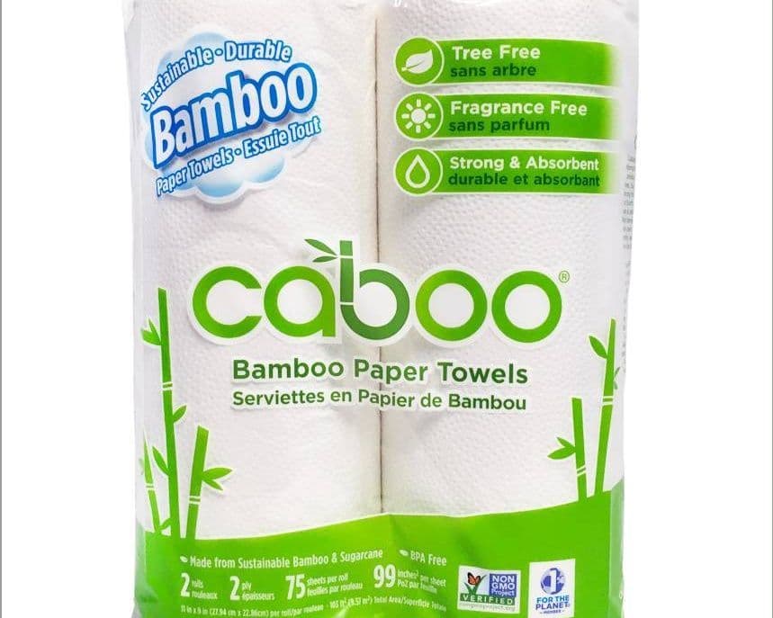 Caboo Paper Towels 2 Rolls (Each)