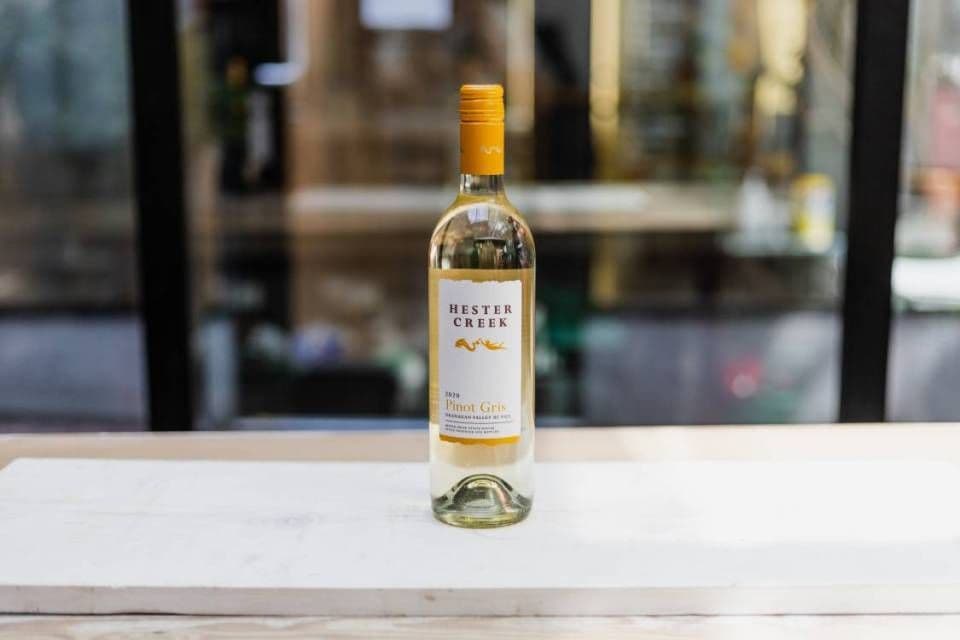 Hester Creek Pinot Gris, 750mL Bottle White Wine (13.2% ABV)