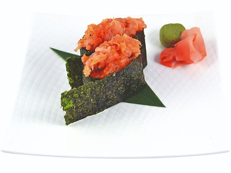 E4. Spicy Salmon Nigiri