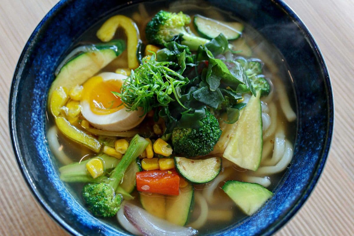 Vegetable Udon Soup