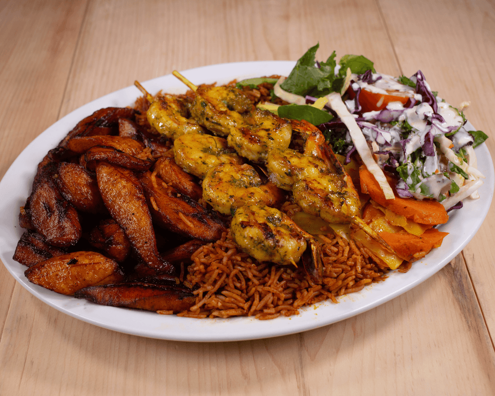 Shrimp Skewer Combo