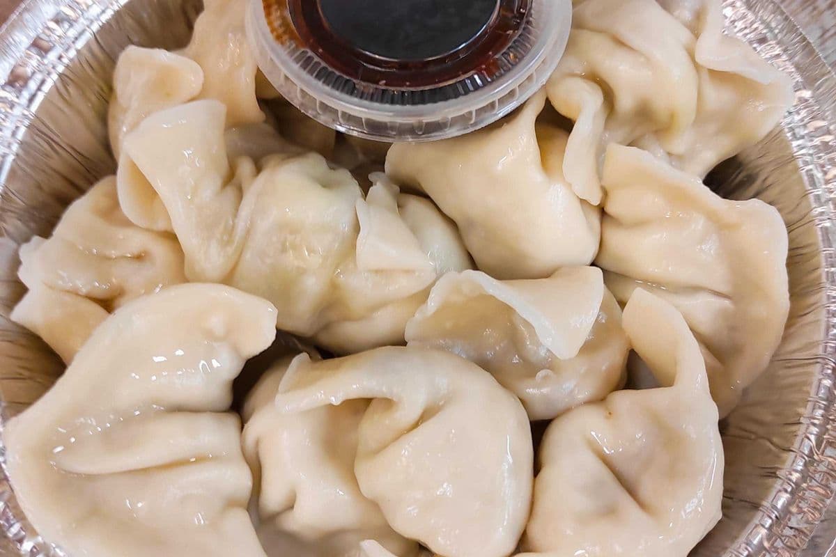 O91. Steamed Dumplings (10 pcs)