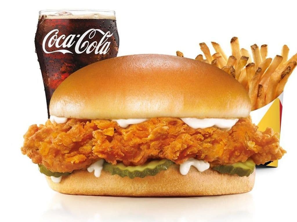 Hand-Breaded Classic Chicken Sandwich Combo