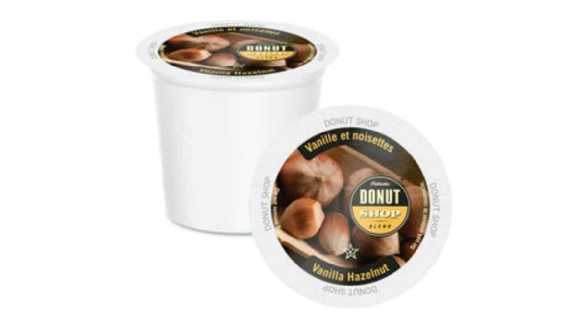 Donut Shop Vanilla Hazelnut Single Serve Coffee