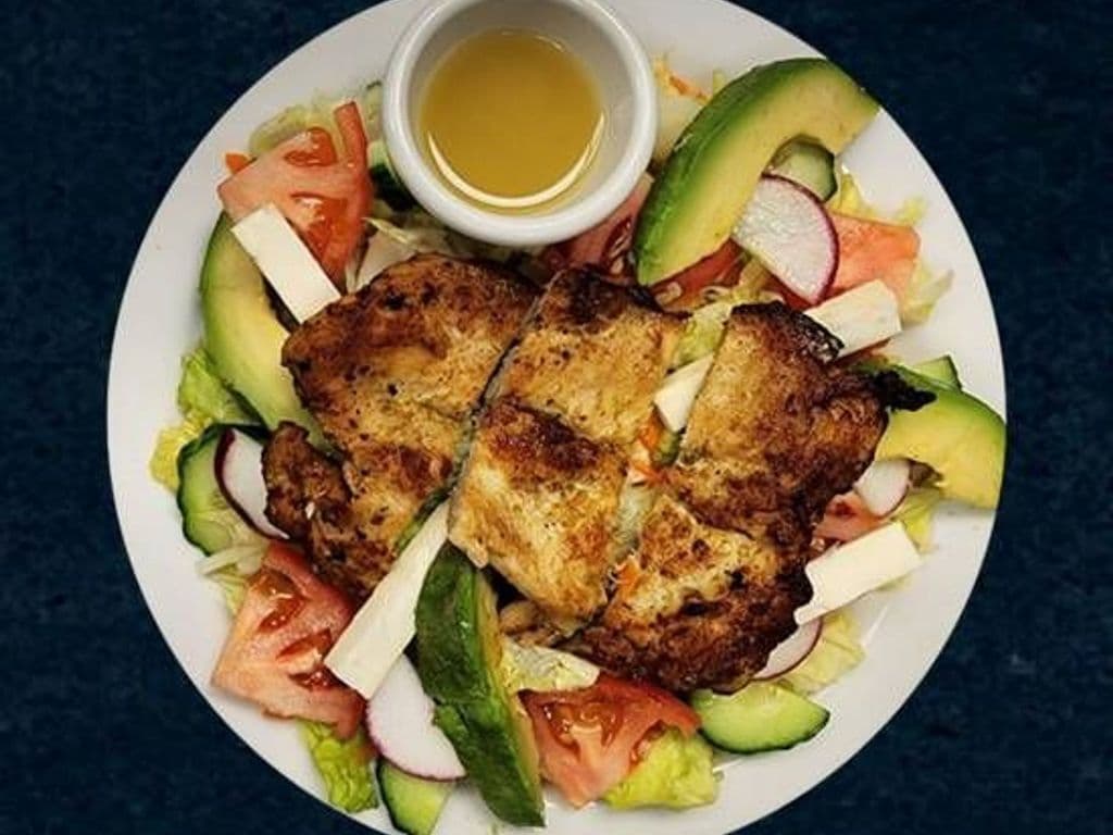 Salade Verte au Poulet / Ensalada Verde de Pollo